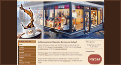 Desktop Screenshot of holzmeier-kaffeemaschinen.de
